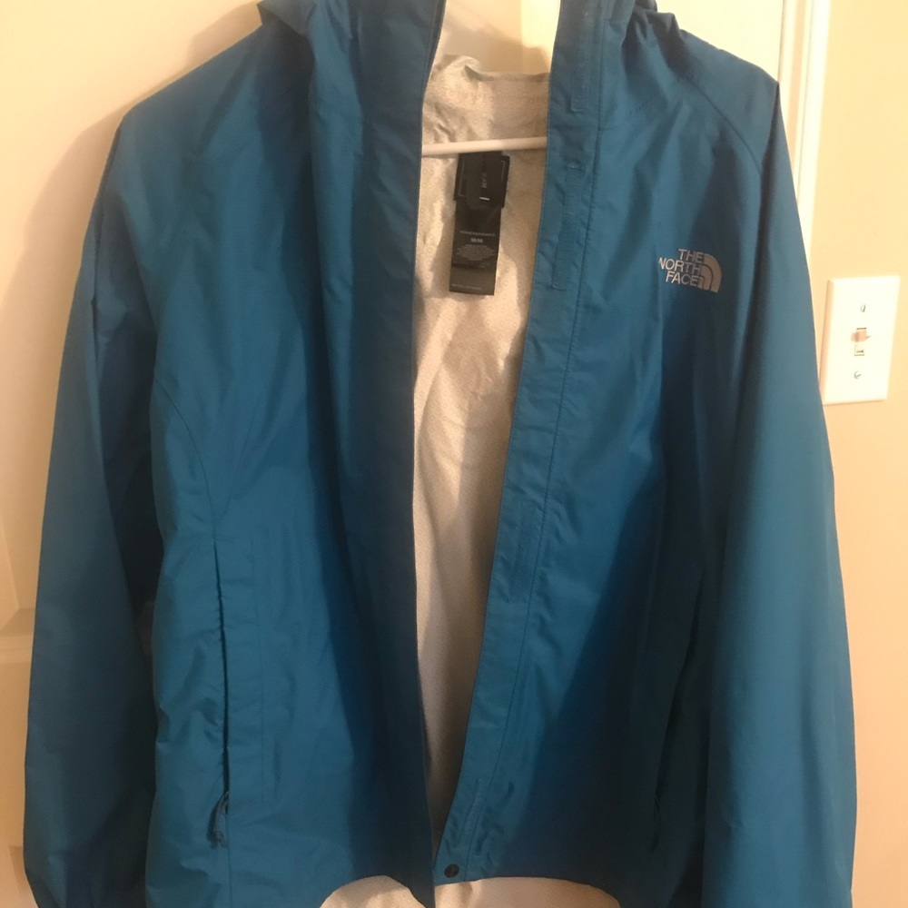 EUC North Face Rain coat
